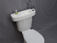 WiCi Concept Waschbeckenset auf bestehendes WC anpassbar - 1 auf 4