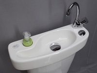 WiCi Concept Waschbeckenset auf bestehendes WC anpassbar - 2 auf 4