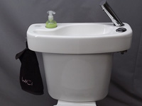 WiCi Concept Waschbeckenset auf bestehendes WC anpassbar - 3 auf 4
