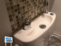 WiCi Concept Handwaschbecken für WC, in die Fernsehsendung Maison à vendre - 4 auf 4